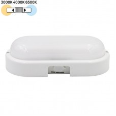 Φωτιστικό Επίτοιχο LED 15W 230V 1500lm CCT Polycarbonate Λευκό IP65 21-200150